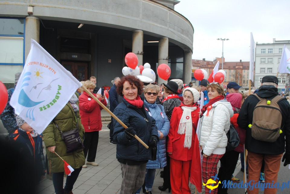 PTTK KT Wybrzeże na Gdyńskiej Paradzie Niepodległości - 11.11.2019 r.