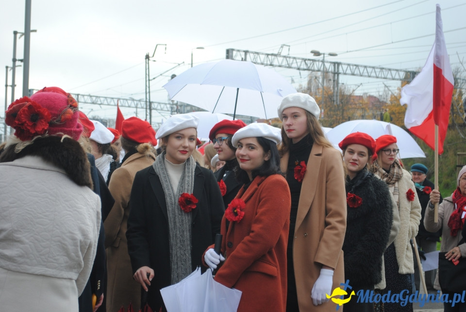 PTTK KT Wybrzeże na Gdyńskiej Paradzie Niepodległości - 11.11.2019 r.