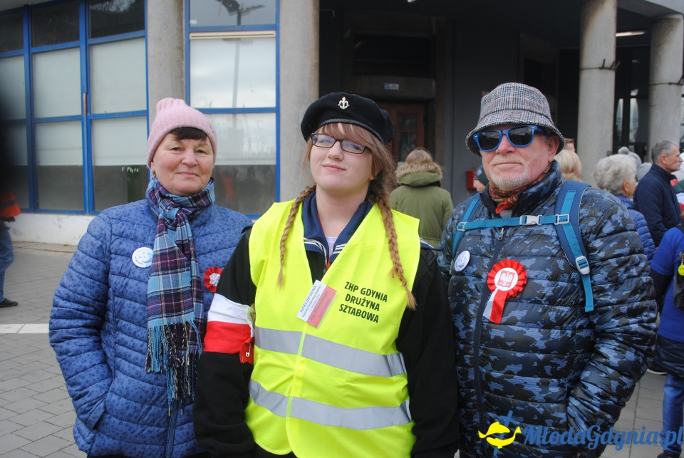 PTTK KT Wybrzeże na Gdyńskiej Paradzie Niepodległości - 11.11.2019 r.
