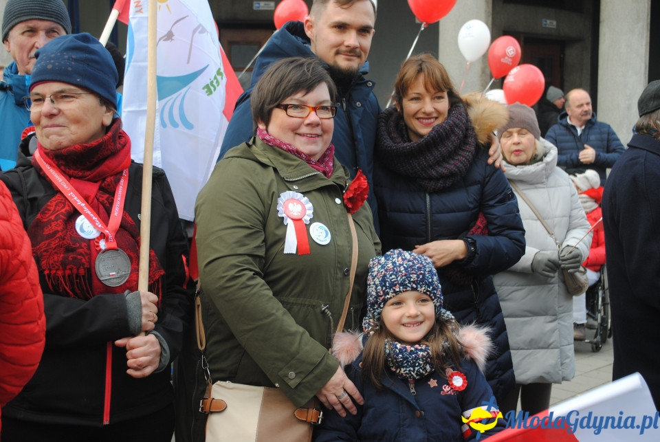 PTTK KT Wybrzeże na Gdyńskiej Paradzie Niepodległości - 11.11.2019 r.