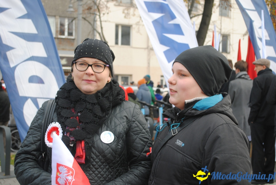 PTTK KT Wybrzeże na Gdyńskiej Paradzie Niepodległości - 11.11.2019 r.