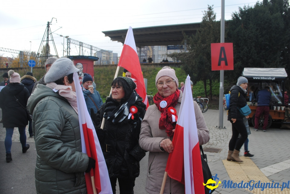 PTTK KT Wybrzeże na Gdyńskiej Paradzie Niepodległości - 11.11.2019 r.