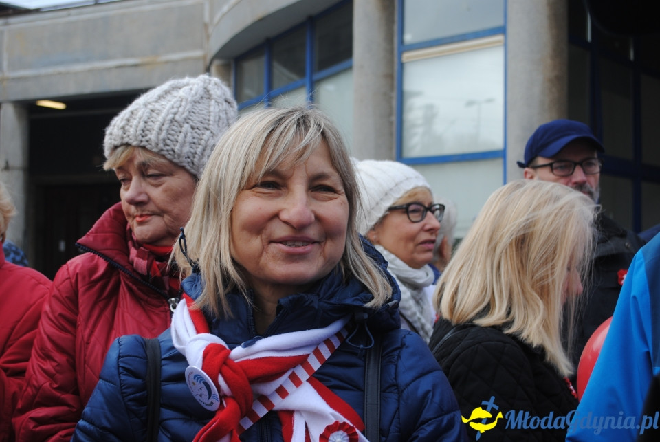 PTTK KT Wybrzeże na Gdyńskiej Paradzie Niepodległości - 11.11.2019 r.