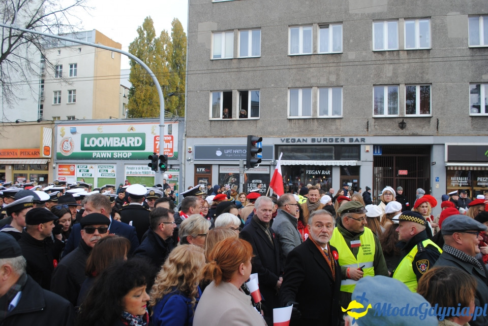 PTTK KT Wybrzeże na Gdyńskiej Paradzie Niepodległości - 11.11.2019 r.