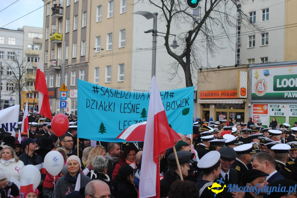 PTTK KT Wybrzeże na Gdyńskiej Paradzie Niepodległości - 11.11.2019 r.