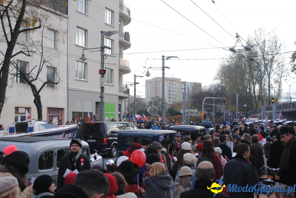 PTTK KT Wybrzeże na Gdyńskiej Paradzie Niepodległości - 11.11.2019 r.