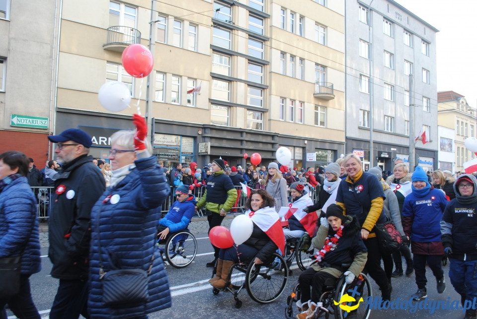 PTTK KT Wybrzeże na Gdyńskiej Paradzie Niepodległości - 11.11.2019 r.