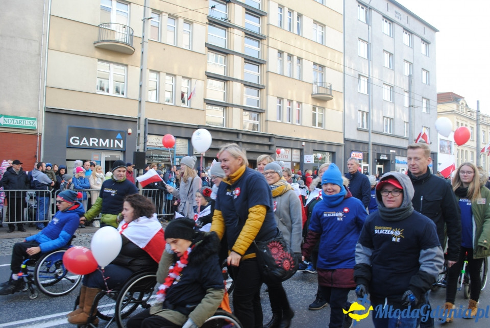 PTTK KT Wybrzeże na Gdyńskiej Paradzie Niepodległości - 11.11.2019 r.