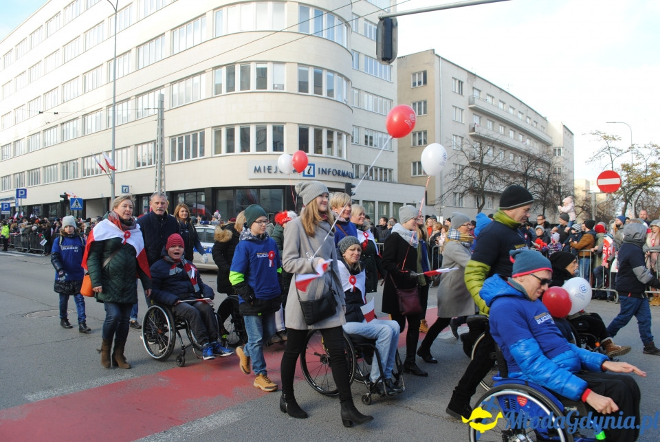 PTTK KT Wybrzeże na Gdyńskiej Paradzie Niepodległości - 11.11.2019 r.