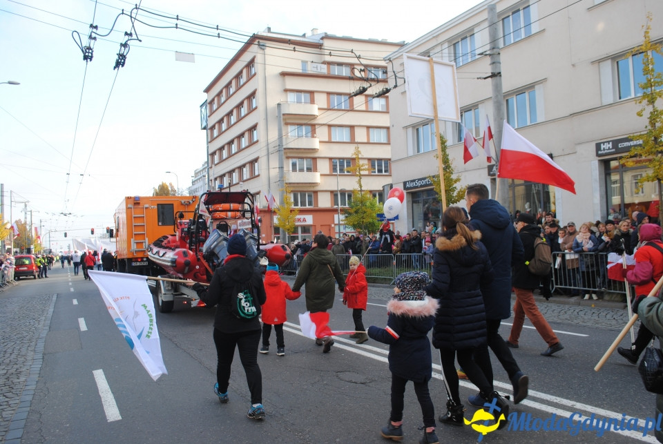 PTTK KT Wybrzeże na Gdyńskiej Paradzie Niepodległości - 11.11.2019 r.