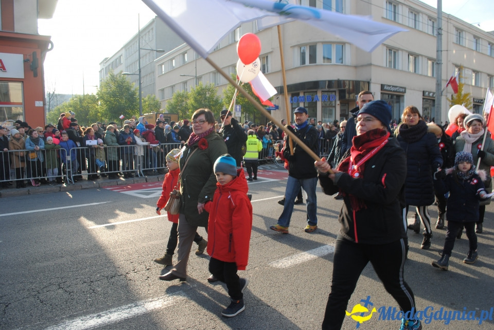 PTTK KT Wybrzeże na Gdyńskiej Paradzie Niepodległości - 11.11.2019 r.