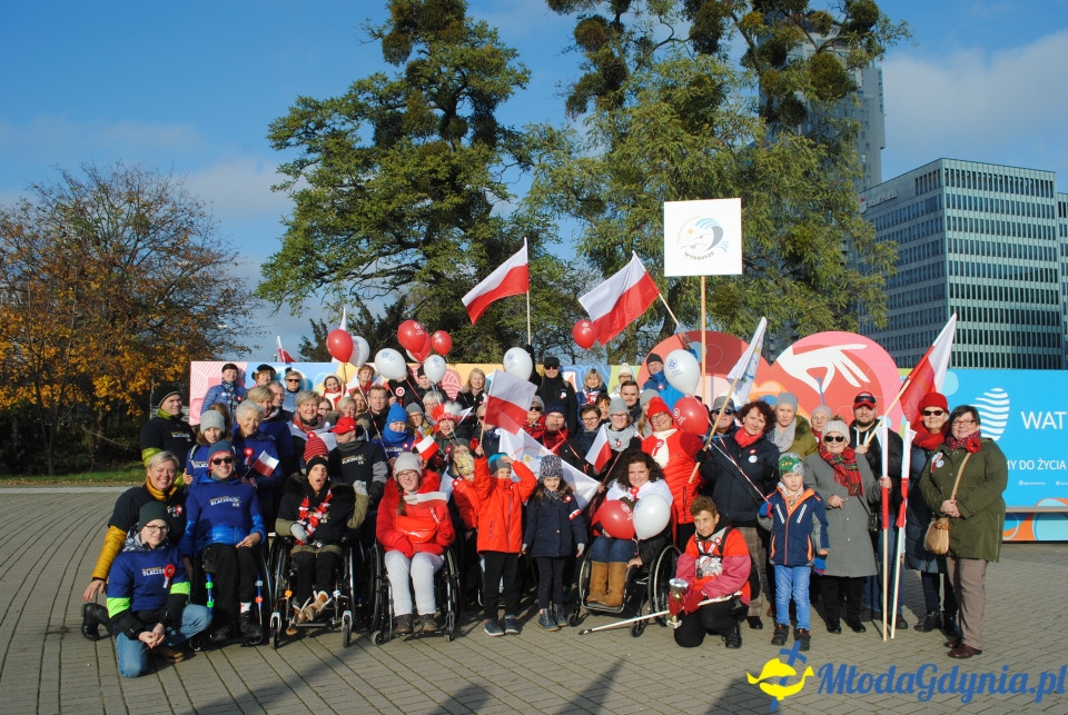 PTTK KT Wybrzeże na Gdyńskiej Paradzie Niepodległości - 11.11.2019 r.
