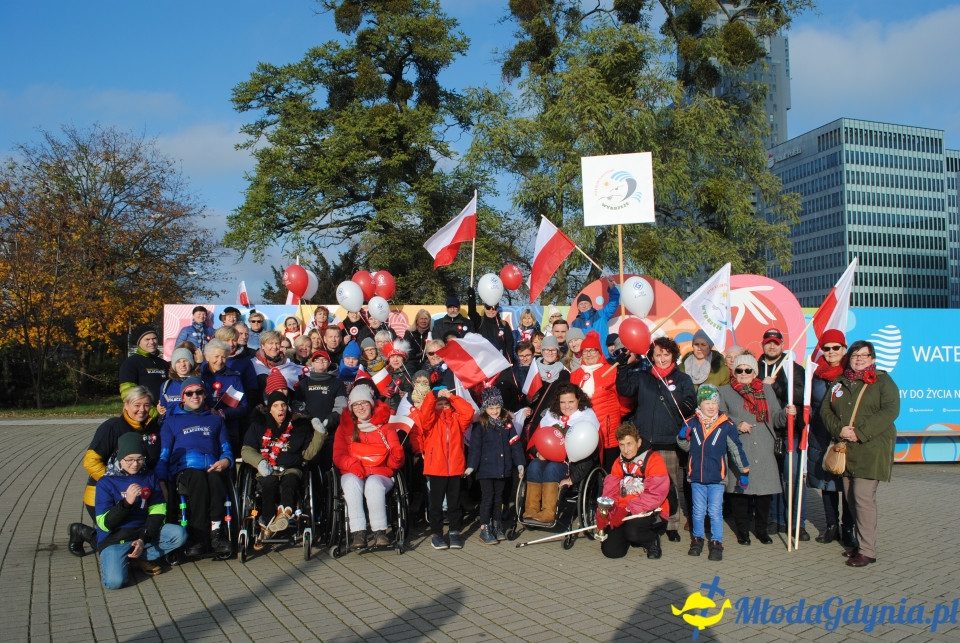 PTTK KT Wybrzeże na Gdyńskiej Paradzie Niepodległości - 11.11.2019 r.
