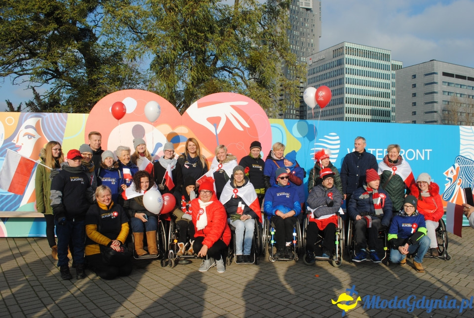 PTTK KT Wybrzeże na Gdyńskiej Paradzie Niepodległości - 11.11.2019 r.