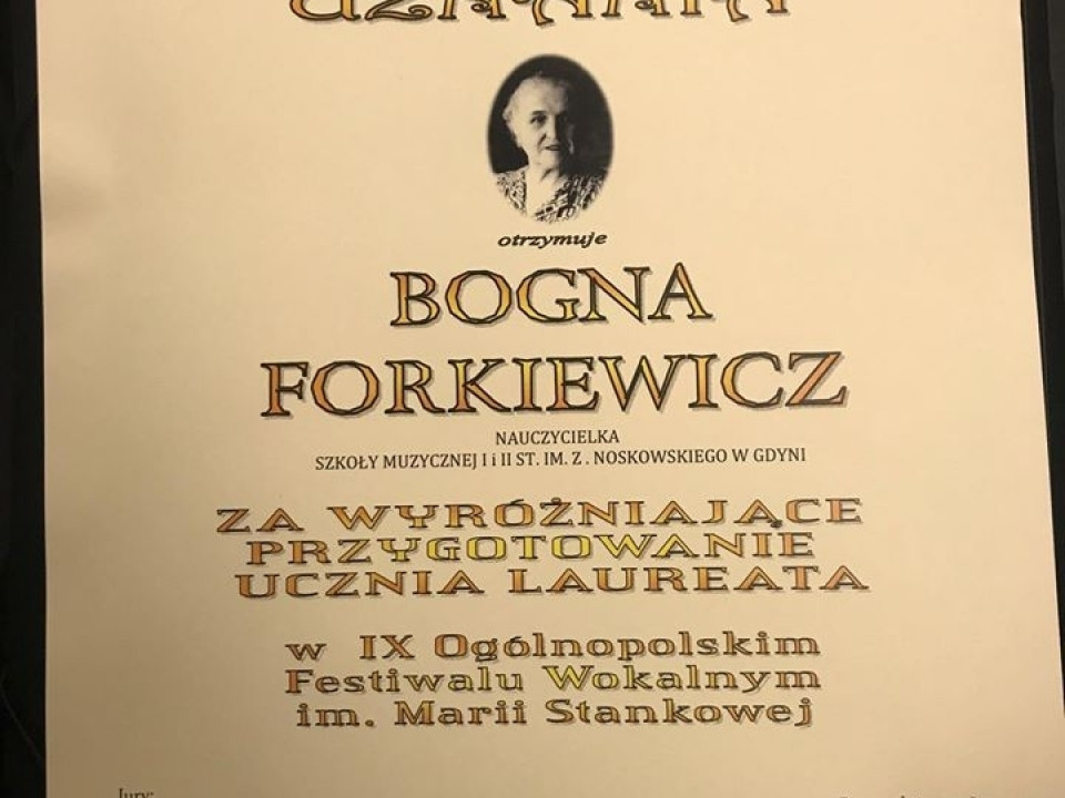Szalony tydzień sukcesów w Szkole Muzycznej I i II st