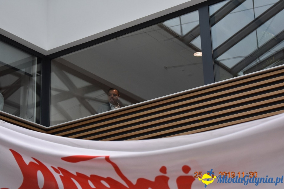 Castorama - protest Solidarności