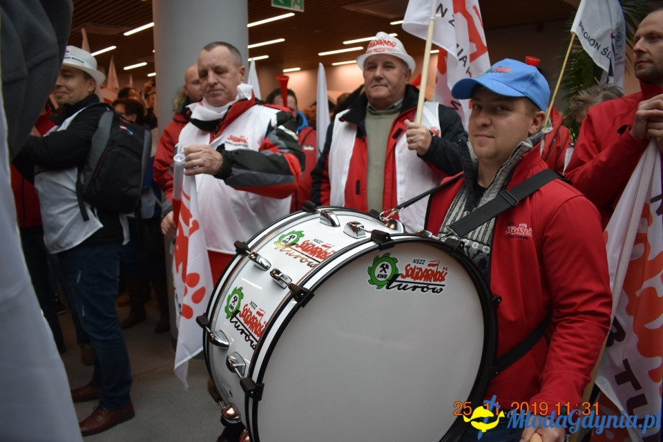Castorama - protest Solidarności