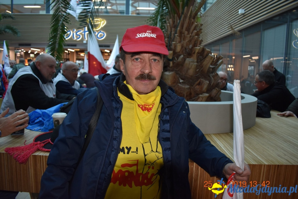 Castorama - protest Solidarności