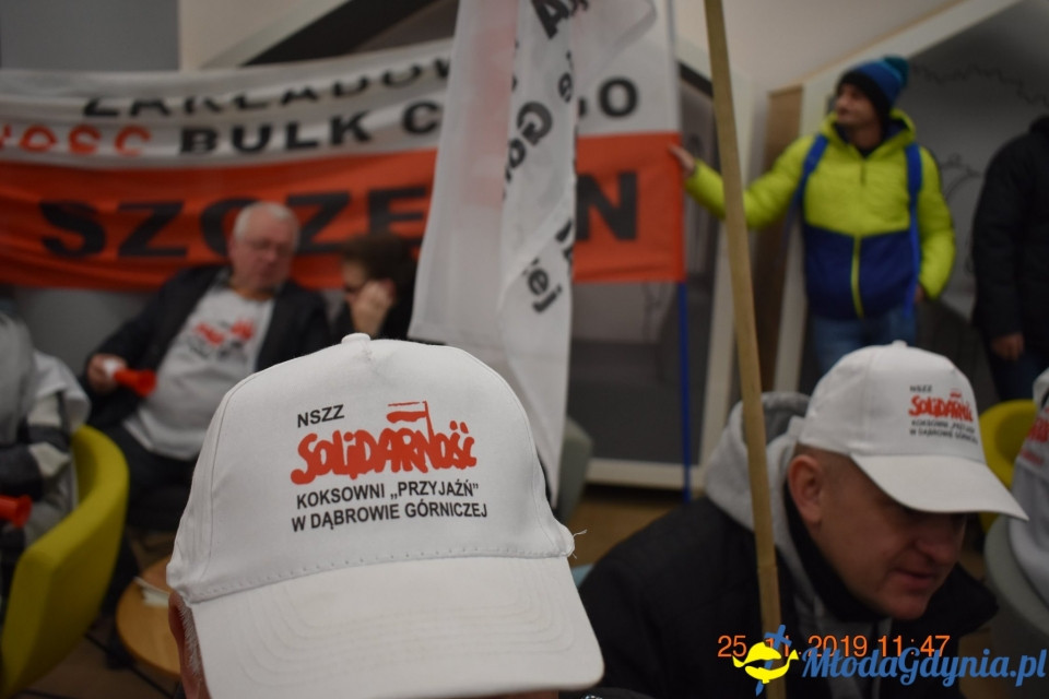 Castorama - protest Solidarności