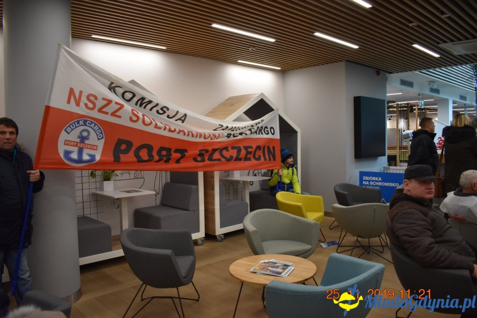 Castorama - protest Solidarności