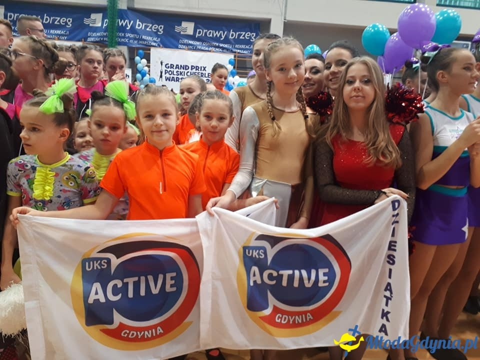 Grand Prix Polski Cheerleaders w Warszawie