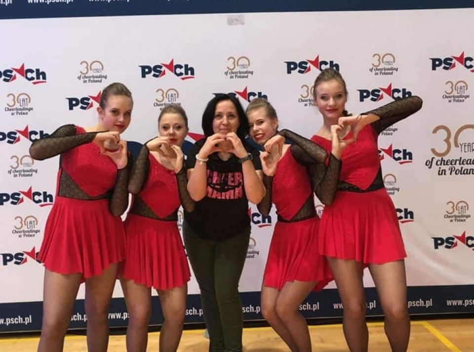 Grand Prix Polski Cheerleaders w Warszawie