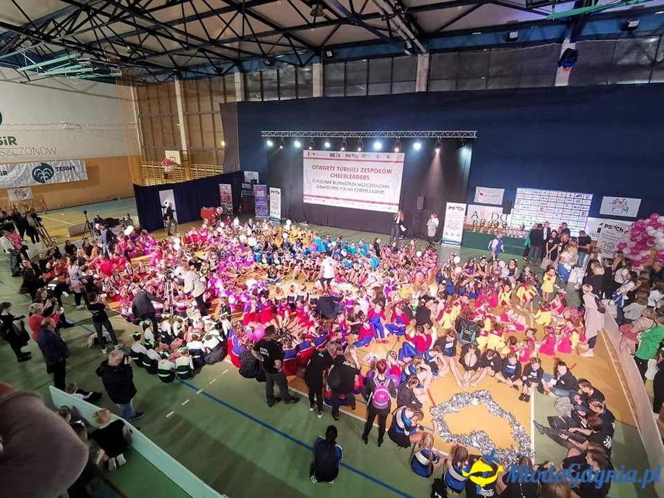 Grand Prix Polski Cheerleaders w Warszawie