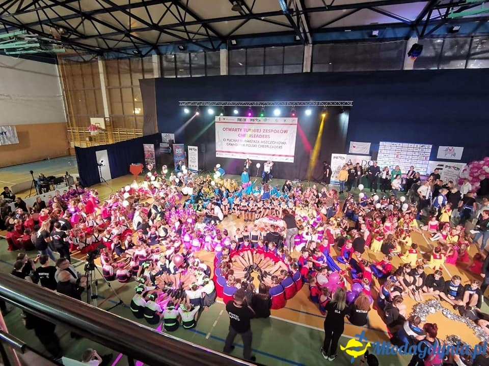Grand Prix Polski Cheerleaders w Warszawie