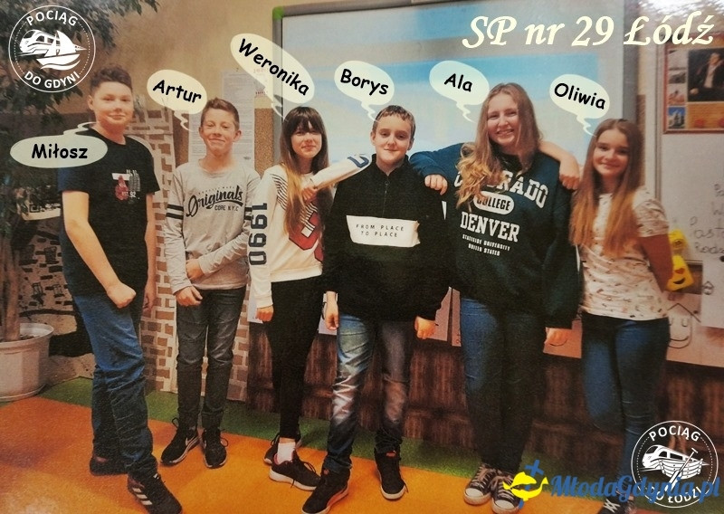 Pociąg do Gdyni - pierwszy wagonik