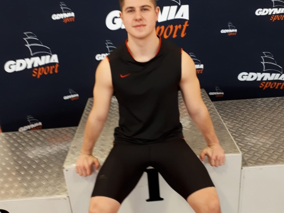 PATRYK KRAUSE MISTRZEM GDYNI W PCHNIĘCIU KULĄ