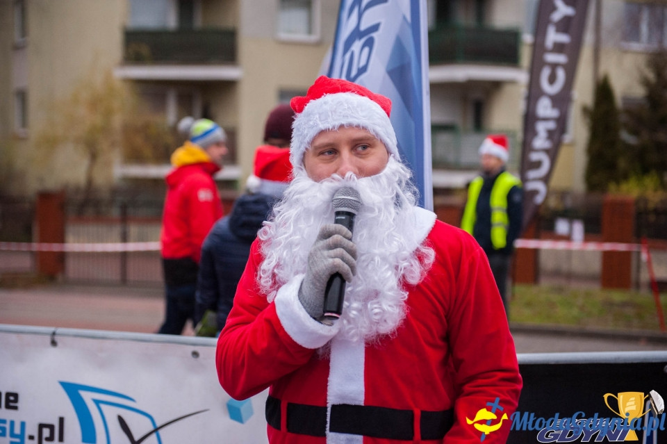 Biegi Mikołajkowe na Dąbrowie 2019