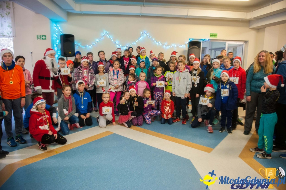 Biegi Mikołajkowe na Dąbrowie 2019