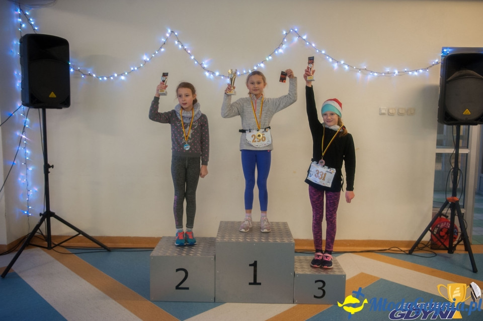 Biegi Mikołajkowe na Dąbrowie 2019