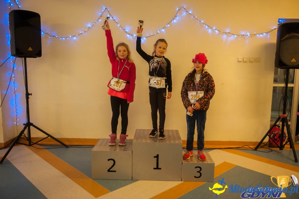 Biegi Mikołajkowe na Dąbrowie 2019