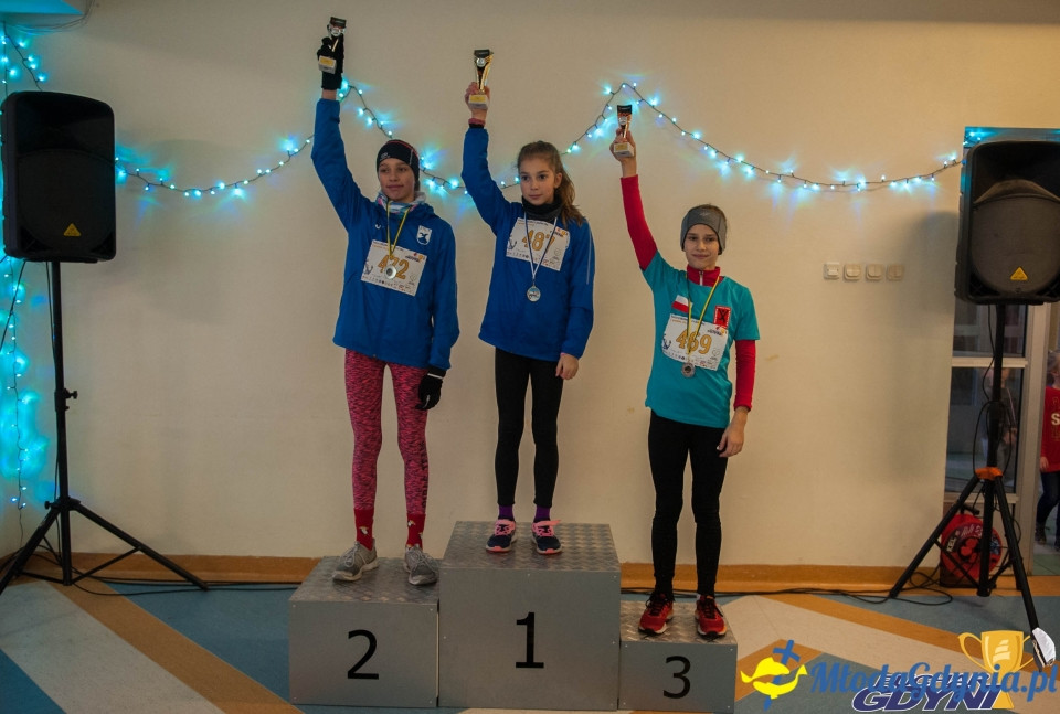 Biegi Mikołajkowe na Dąbrowie 2019