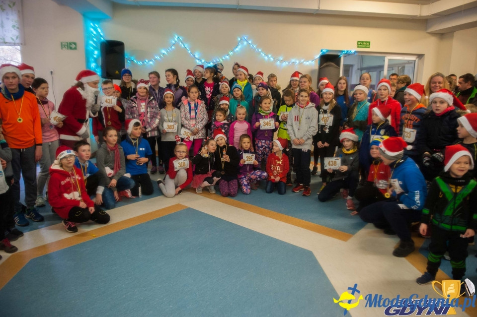 Biegi Mikołajkowe na Dąbrowie 2019