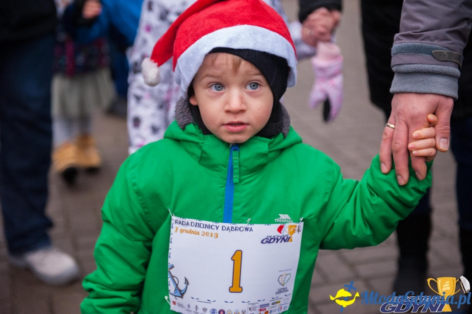 Biegi Mikołajkowe na Dąbrowie 2019