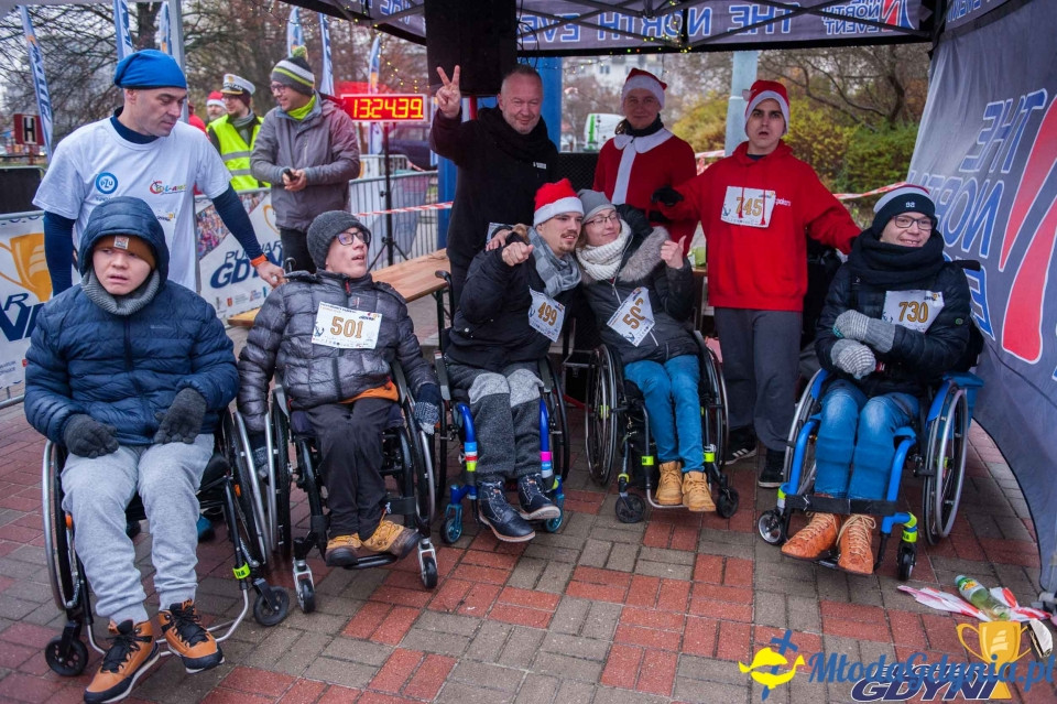 Biegi Mikołajkowe na Dąbrowie 2019