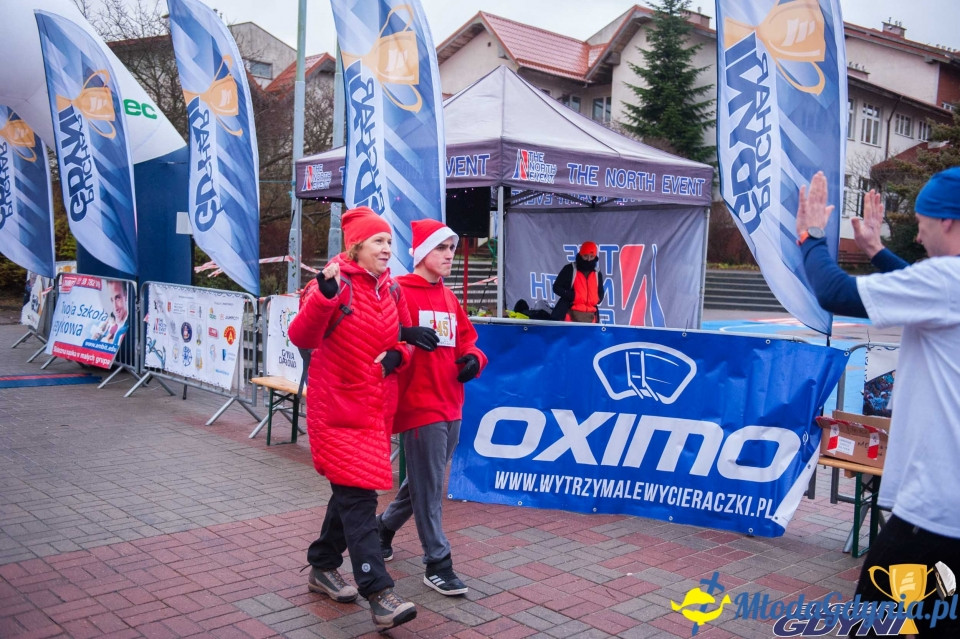 Biegi Mikołajkowe na Dąbrowie 2019