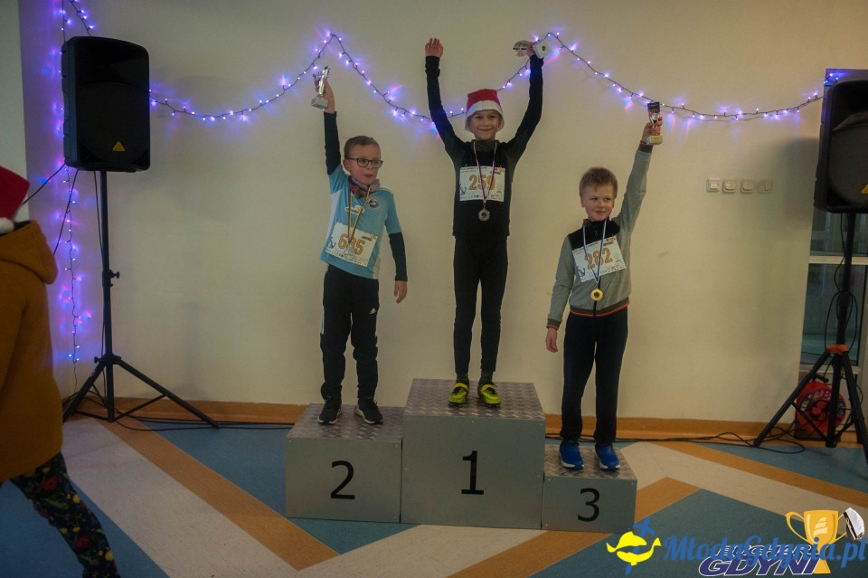 Biegi Mikołajkowe na Dąbrowie 2019