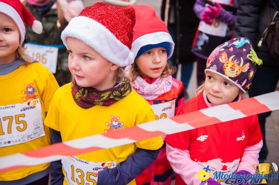 Biegi Mikołajkowe na Dąbrowie 2019