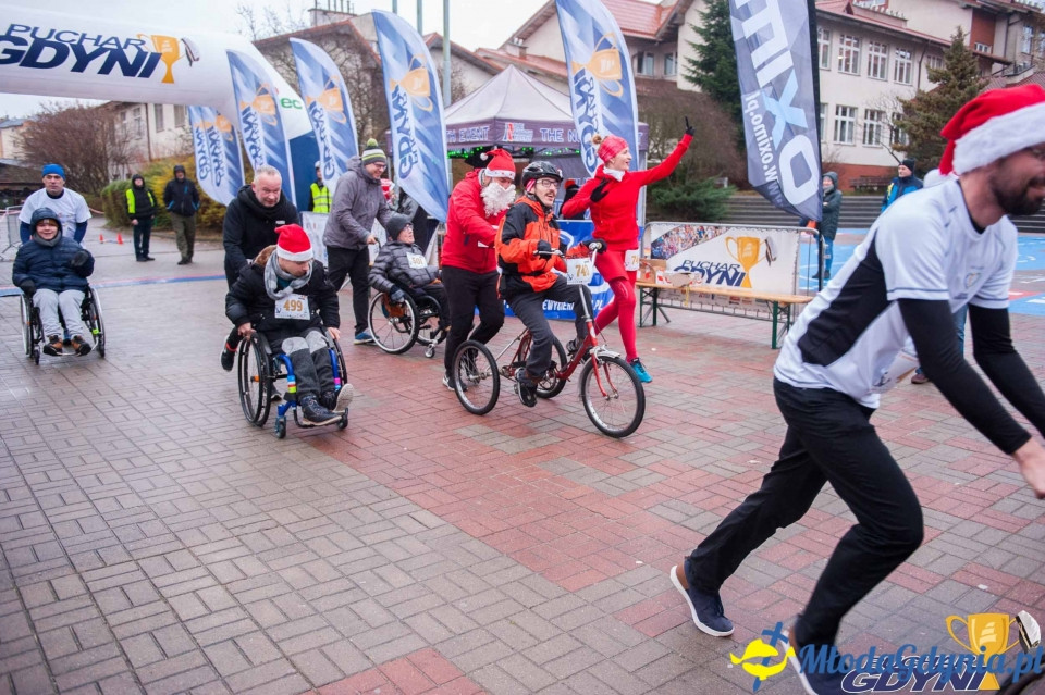 Biegi Mikołajkowe na Dąbrowie 2019