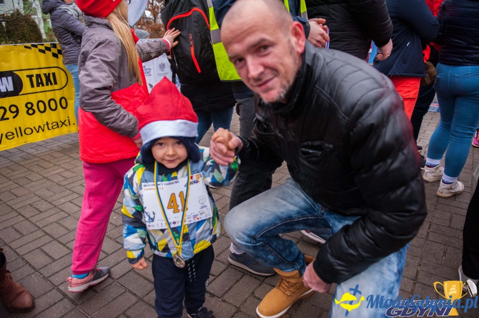 Biegi Mikołajkowe na Dąbrowie 2019