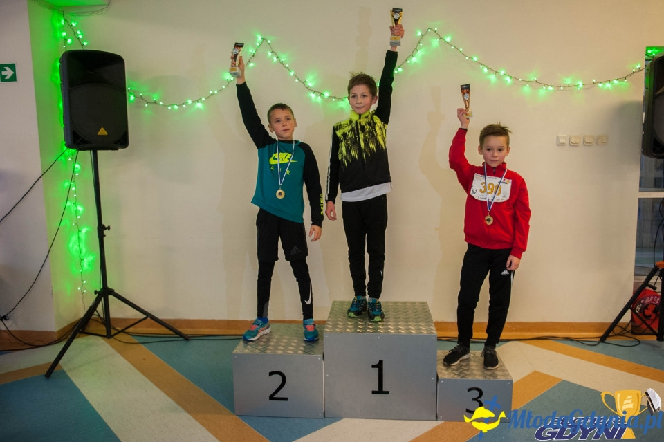 Biegi Mikołajkowe na Dąbrowie 2019