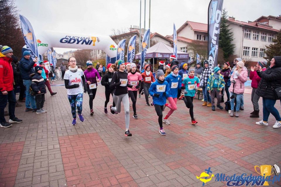 Biegi Mikołajkowe na Dąbrowie 2019