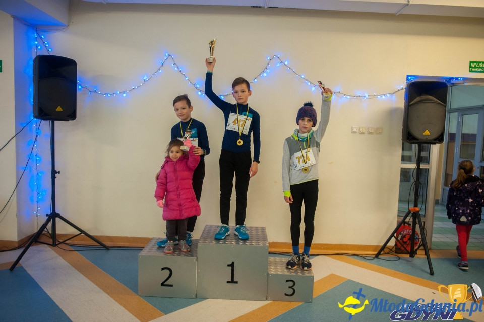 Biegi Mikołajkowe na Dąbrowie 2019