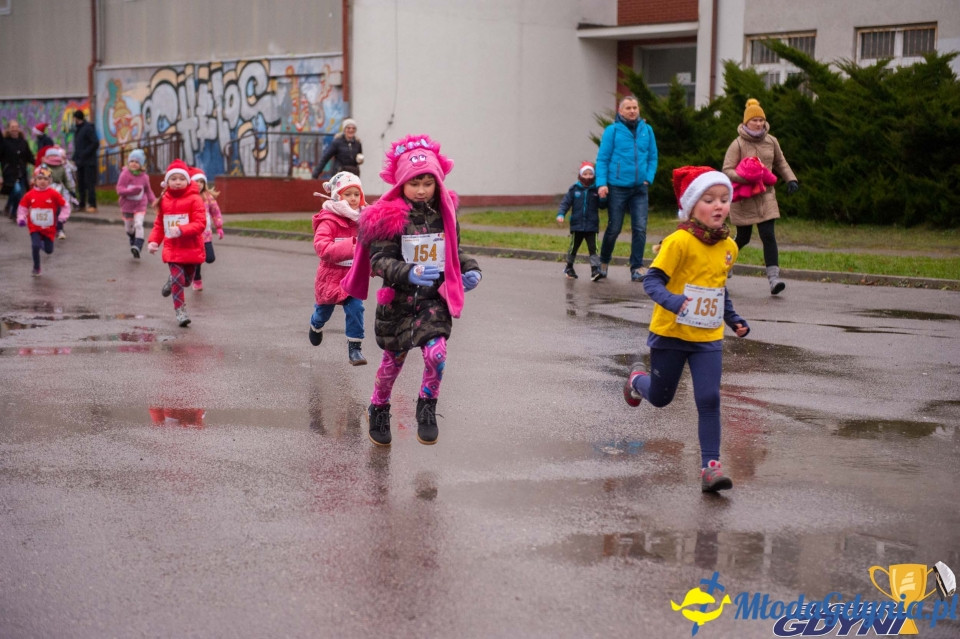 Biegi Mikołajkowe na Dąbrowie 2019