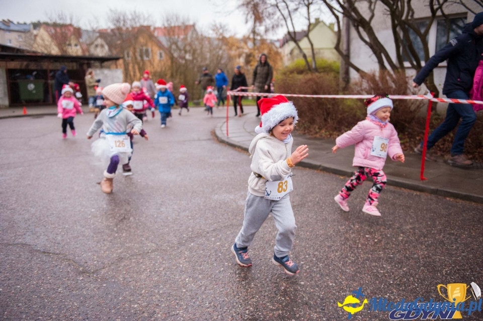Biegi Mikołajkowe na Dąbrowie 2019