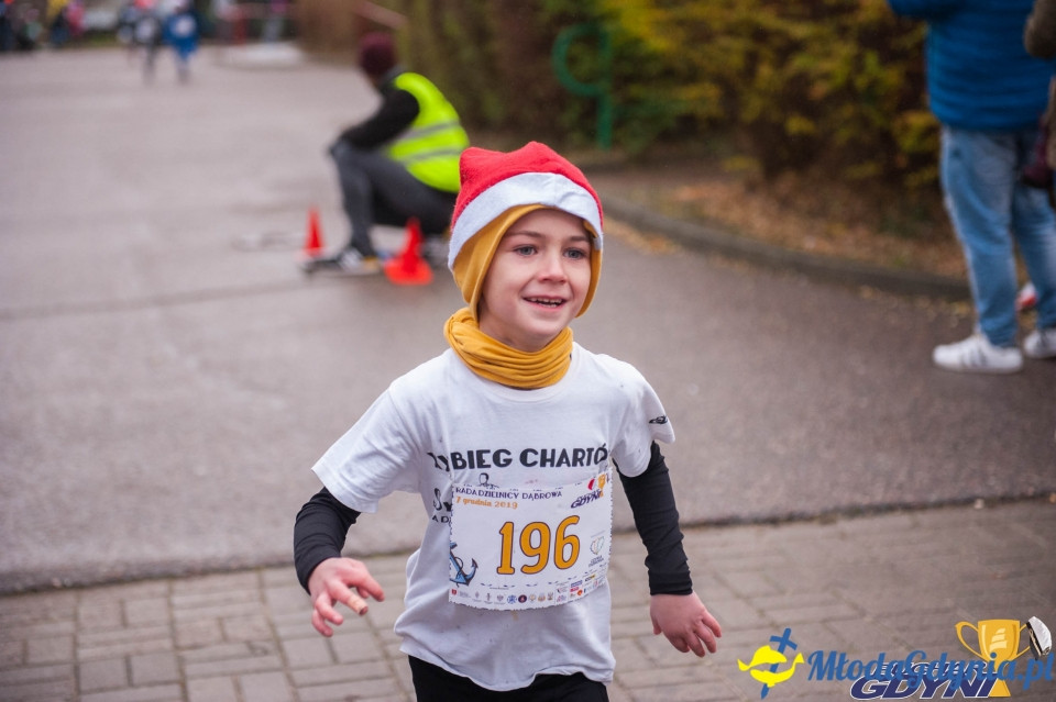 Biegi Mikołajkowe na Dąbrowie 2019