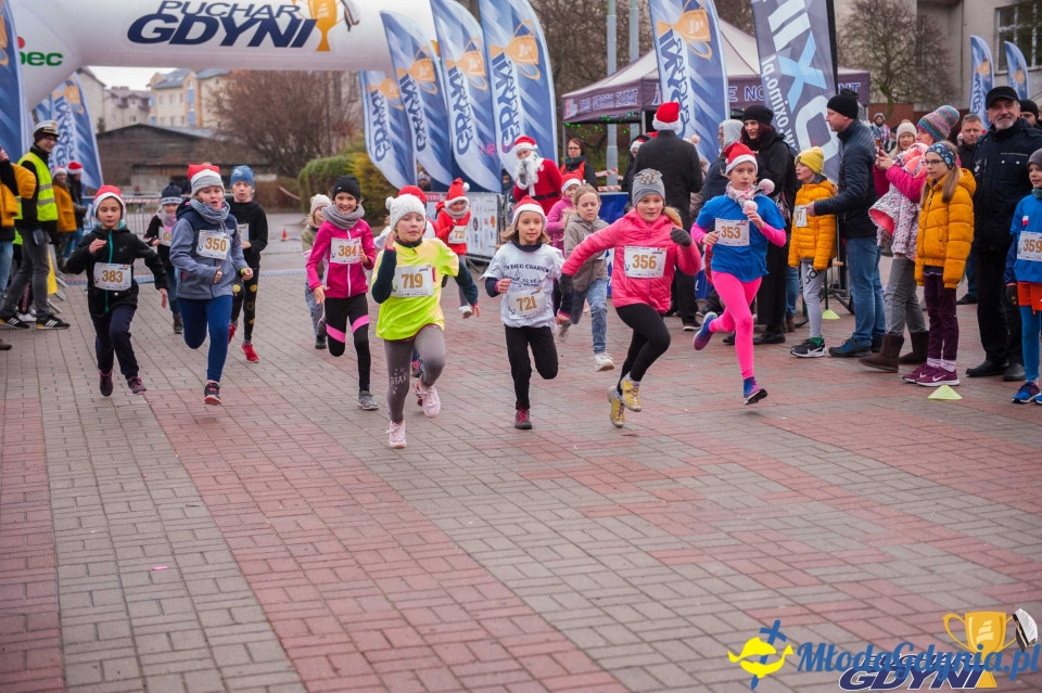 Biegi Mikołajkowe na Dąbrowie 2019